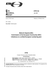 ETSI ETR 134-ed.1 (15.7.1994)