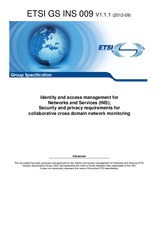 ETSI GS INS 009-V1.1.1 (28.9.2012)