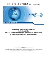 ETSI GS ISI 001-1-V1.1.2 (29.6.2015)