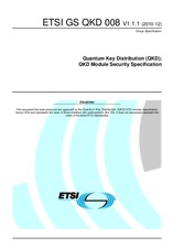 ETSI GS QKD 008-V1.1.1 (9.12.2010)