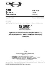 ETSI GTS GSM 02.30-V5.3.0 (31.7.1996)