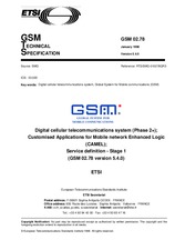 ETSI GTS GSM 02.78-V5.4.0 (15.1.1988)