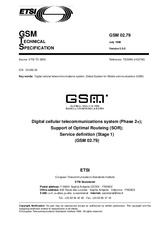 ETSI GTS GSM 02.79-V5.0.0 (31.7.1996)