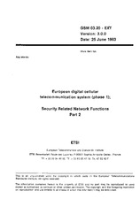 ETSI GTS 03.20-EXT-V3.0.0 (1.1.1995)