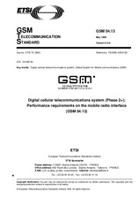 ETSI GTS GSM 04.13-V5.0.0 (30.5.1996)