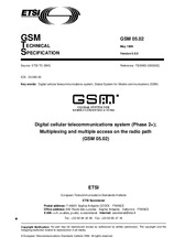 ETSI GTS GSM 05.02-V5.0.0 (30.5.1996)