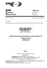 ETSI GTS GSM 05.03-V5.2.0 (30.8.1996)