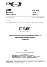 ETSI GTS GSM 05.05-V5.2.0 (31.7.1996)