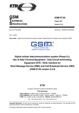 ETSI GTS GSM 07.05-V5.3.0 (30.8.1997)