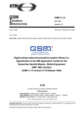 ETSI GTS GSM 11.14-V5.7.0 (30.4.1998)