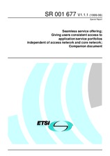ETSI SR 001677-V1.1.1 (15.6.1999)