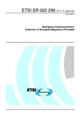 ETSI SR 002299-V1.1.1 (15.4.2004)