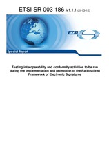 ETSI SR 003186-V1.1.1 (20.12.2013)