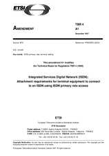 ETSI TBR 004-ed.1/Amd.1 (31.12.1997)