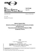 ETSI TCRTR 008-ed.1 (17.8.1993)