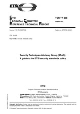ETSI TCRTR 038-ed.1 (30.8.1995)