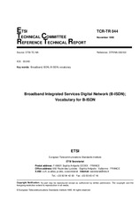 ETSI TCRTR 044-ed.1 (30.11.1995)