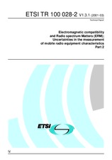 ETSI TR 100028-2-V1.3.1 (30.3.2001)