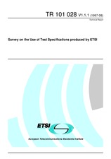 ETSI TR 101028-V1.1.1 (14.8.1997)