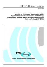 ETSI TR 101034-V1.1.1 (30.5.1997)
