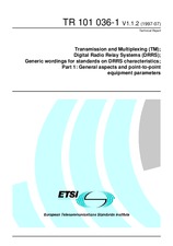 ETSI TR 101036-1-V1.1.2 (30.7.1997)