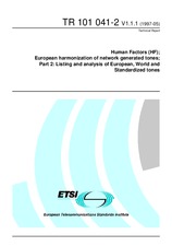 ETSI TR 101041-2-V1.1.1 (30.5.1997)