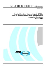 ETSI TR 101053-1-V1.1.2 (5.1.2006)