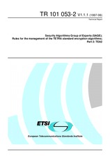 ETSI TR 101053-2-V1.1.1 (15.6.1997)
