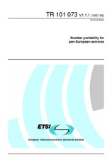 ETSI TR 101073-V1.1.1 (30.6.1997)