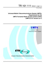 ETSI TR 101111-V3.0.1 (30.11.1997)