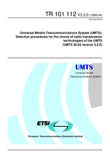 ETSI TR 101112-V3.2.0 (30.4.1998)