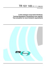 ETSI TR 101149-V1.1.1 (31.5.1998)