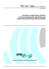 ETSI TR 101156-V1.1.1 (15.1.1998)