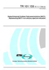 ETSI TR 101159-V1.1.1 (28.2.1998)