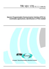 ETSI TR 101170-V1.1.1 (31.5.1998)