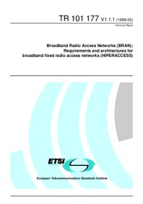 ETSI TR 101177-V1.1.1 (31.5.1998)
