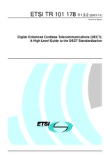 ETSI TR 101178-V1.3.2 (9.11.2001)