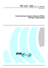 ETSI TR 101183-V1.1.1 (31.5.1998)