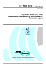 ETSI TR 101190-V1.1.1 (31.12.1997)