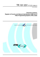 ETSI TR 101231-V1.2.2 (11.1.1999)