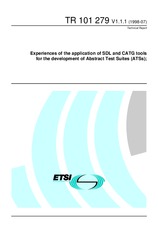 ETSI TR 101279-V1.1.1 (15.7.1998)