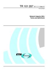 ETSI TR 101287-V1.1.1 (15.7.1998)
