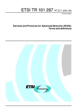 ETSI TR 101287-V1.2.1 (27.9.2001)