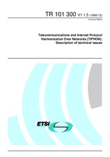 ETSI TR 101300-V1.1.5 (11.12.1998)