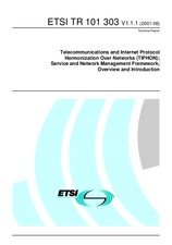 ETSI TR 101303-V1.1.1 (8.6.2001)