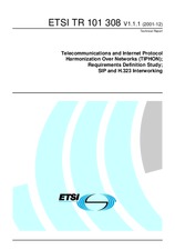 ETSI TR 101308-V1.1.1 (7.12.2001)