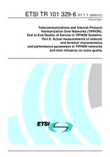 ETSI TR 101329-6-V1.1.1 (7.7.2000)