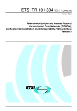 ETSI TR 101334-V3.1.1 (21.1.2000)