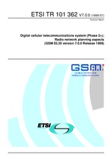 ETSI TR 101362-V7.0.0 (30.7.1999)