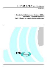 ETSI TR 101374-1-V1.2.1 (30.10.1998)